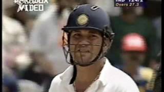 Sachin Tendulkar First Hundred vs Pakistan 1996 [upl. by Nereil128]