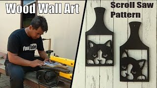 Wood Wall Art Ideas  Wall Decor Ideas  Scroll Saw Pattern [upl. by Flanagan]