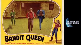 Bandit Queen  Full Movie  1950 Colorized [upl. by Rebah]