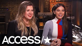 The Voice Kelly Clarkson amp Hailee Steinfeld Were Destined To Work Together Access Exclusive [upl. by Leuqcar]