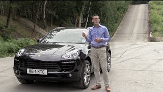 Porsche Macan 2014 video review  BusinessCar [upl. by Wager]