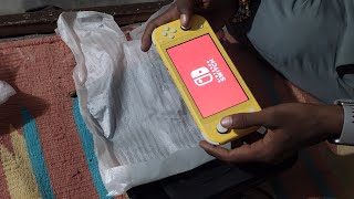 Nintendo Switch Lite unboxing  from GAMELOOT worth it in 2024 [upl. by Shiroma632]