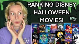 RANKING DISNEY HALLOWEEN MOVIES 👻🪦🧙🏻‍♀️with Nicky Marra [upl. by Irianat867]