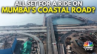 Zoom From Worli To Marine Drive In 10 Minutes Coming Soon The Mumbai Coastal Road Project  N18V [upl. by Nabala]