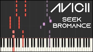 Avicii  Seek Bromance Piano Tutorial [upl. by Chin]