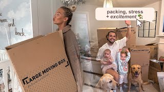 MOVING VLOG Day 1 The Beginning of Our Exciting Journey [upl. by Hillinck]