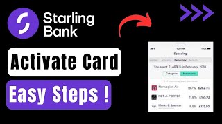 How To Activate Starling Bank Card [upl. by Asus309]