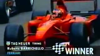 GP Alemanha 2000  Primeira Vitoria de Rubens Barrichello na formula 1 [upl. by Amar802]