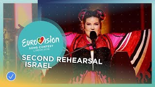 Netta  Toy  Israel  Exclusive Rehearsal Clip  Eurovision 2018 [upl. by Liz]