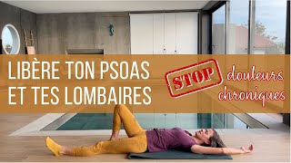 Libération du psoas et des lombaires  Exercice somatique [upl. by Agnella740]