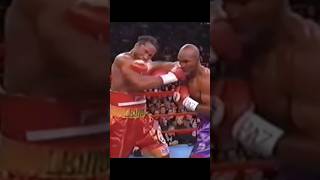 Lennox Lewis vs Evander Holyfield 1 shorts [upl. by Neztnaj]