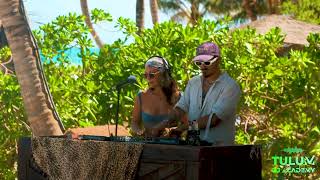 Downtempo DJ Set On Tulum Beach By Guilty Pleasures amp Xa Monika  Be Tulum [upl. by Kattie]