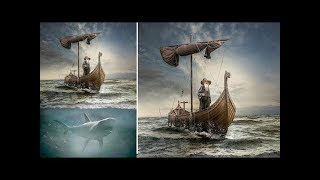 Photoshop Manipulation Tutorial  old Adventurer [upl. by Oigufer]