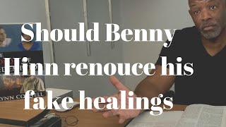 Should Benny Hinn renounce his fake healings [upl. by Animehliw]