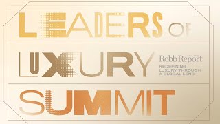 Leaders of Luxury Summit Is Coming to Hong Kong November 2024 [upl. by Aisatal]