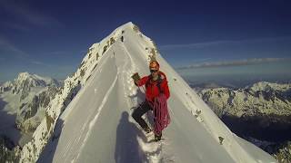 Aiguille Verte par le couloir Whymper [upl. by Sanders]