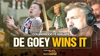 Collingwood Hangs On To Beat Adelaide  Triple M Footy [upl. by Oriana812]