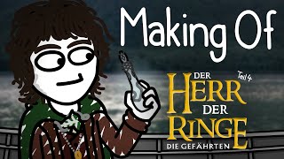 Der Herr der Ringe die Gefährten Teil 4 in 251 Sekunden Making Of  Live Commentary [upl. by Crispa373]