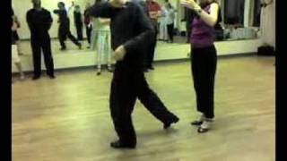 Argentine Tango Omar Vega workshop milonga con traspie 6 [upl. by Ruosnam]