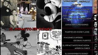 El iceberg de Disney Sucesos ocurridos en Disneyland Y momentos aterradores [upl. by Rehtnug]