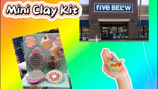 Mini Maker Unboxing amp Review of Five Below’s Mini Clay Kit [upl. by Dailey]