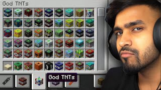 TESTING GOD TNTS IN MINECRAFT [upl. by Aibos]