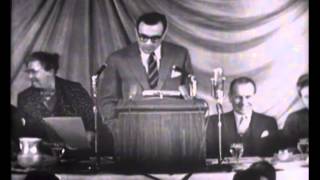 Martin Agronsky  1952 Peabody Award Acceptance Speech [upl. by Arbas820]