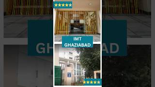 IMT Ghaziabad Infrastructure Reviews minutecollegereview imtghaziabad shiksha [upl. by Nosreffej]