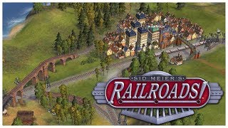 Sid Meiers Railroads  Robber Baron  Lets Play  Gameplay  Beverage [upl. by Adaiha]