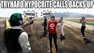 Hypocritical OPPRESSOR MK2 TRYHARD Invites His Back Up But Still Gets Clapped [upl. by Cahn]