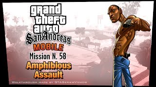 GTA San Andreas  iPad Walkthrough  Mission 58  Amphibious Assault HD [upl. by Okoy606]