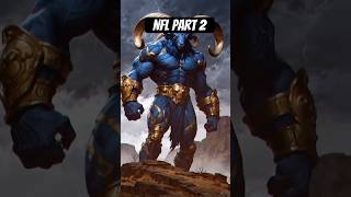 Ai Mashup Part 2 NFL VS WARRIORS shorts ai football nfl [upl. by Walrath]