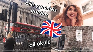 İngilterede Dil Okuluna Gidip Aile Yanında Kalmak  Londra Vlogu dilokullarıturu [upl. by Orazal]