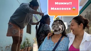 Finally My Mom Makeover is done 😍  Alisha Thapa [upl. by Zelda]