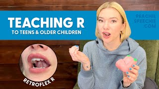 Teaching Retroflex R to Teens and Older Kids by Peachie Speechie [upl. by Strauss312]