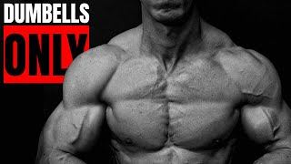 How to Build quotPERFECTquot Shoulders DUMBBELLS ONLY [upl. by Iralam294]