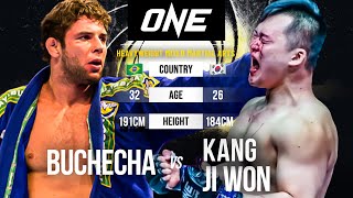 Buchecha vs Kang Ji Won  Full Fight Replay [upl. by Ecidnak]