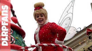 Christmas is here Lyrics at Disneyland Paris Christmas 2018 [upl. by Enyalaj]