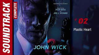 John Wick Chapter 2  02 Plastic Heart  Ciscandra Nostalghia Complete Soundtrack [upl. by Ravid]