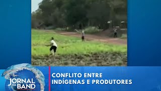 Ação pede que PM atue em área de conflito no Paraná  Jornal da BAnd [upl. by Ecidnacal651]