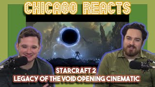 StarCraft 2 Legacy of the Void Opening Cinematic  Actors React [upl. by Obeng]