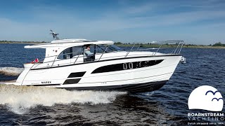 Marex 330 Scandinavia by Boarnstream Yachting [upl. by Kenimod449]