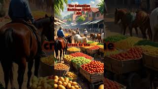 The Columbian Exchange 1492 AD story history [upl. by Tolley21]