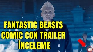 Fantastic Beasts Trailer İnceleme  Grindelwaldun Planı [upl. by Odnomor]