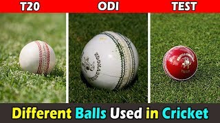 Know How Different Type of Balls are Used in International Cricket [upl. by Ariaj]