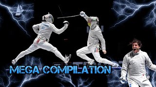 Counter Riposte Mega Compilation Sabre Fencing [upl. by Nims]