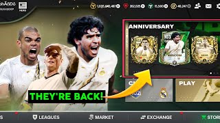 MARADONA PEPE amp TONI KROOS ARE FINALLY BACK IN FC MOBILE 🤯😱 NEW ETERNAL ICONS REVEALED BY EA 🔜 👀 [upl. by Arihppas]