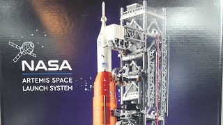 Unboxing and Building Lego 10341 NASA Artemis Space Launch SystemPart 3 [upl. by Ynneg]