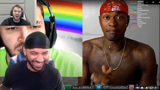 Adin Ross Gets TRIGGERED About Solluminati Calling Him Gay [upl. by Aliakim]