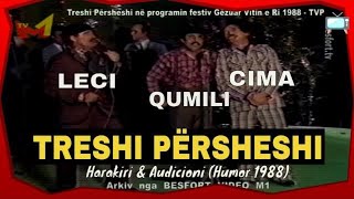 Treshi Persheshi humor ne programin festiv Gezuar 1988 tvp  Harakiri i Cimes [upl. by Rese]